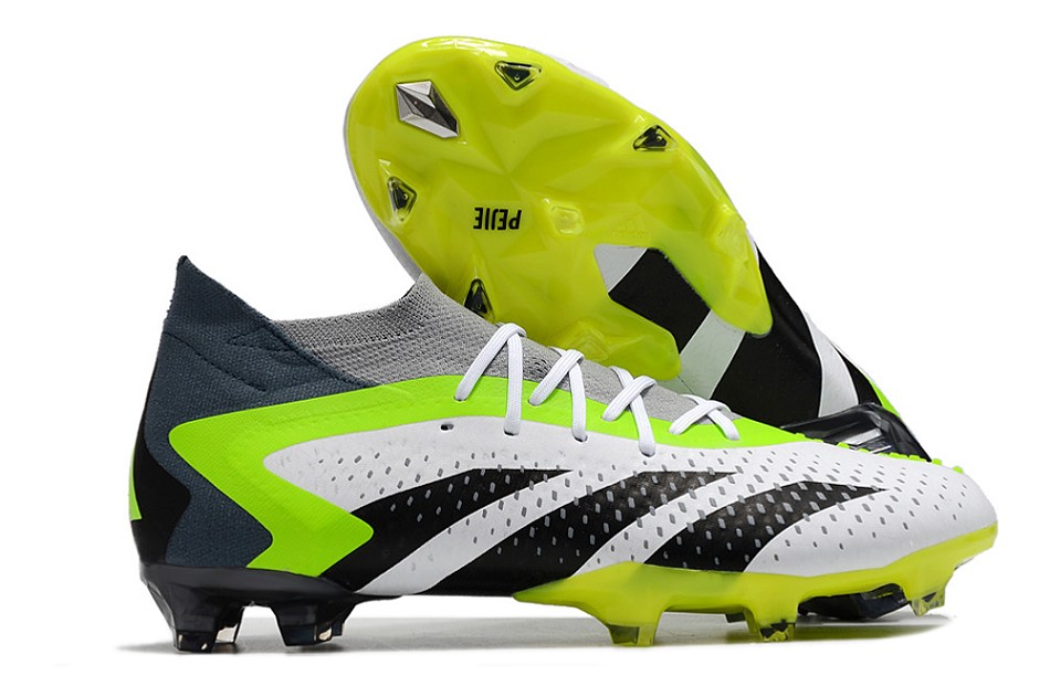Adidas Predator Accuracy.1 FG - noir vert gris